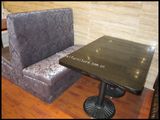 Night Club Double Seat Booth Sofa and Table Sets (XY0911)