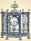 Cloisonne Antique Clock (JG008)