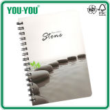Hard Cover Spiral Bound Stone Paper Notebook