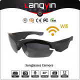 Video Sunglasses with Camera Police Sunglasses 1080P Real Time Transfer
