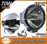 Chrome 9-32V 9inch 70W 4X4 Offroad ATV HID Driving Light (PD899)