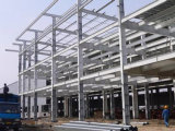 Steel Prefabricated Warehouse, Welding Galvanized Steel Structure