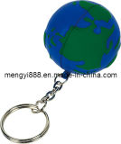 Keychain 4cm PU Stress Earth Ball