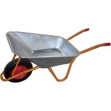 Single Whell Trolly Stamping Bending Fe Plate Cart Barrow Civil Work