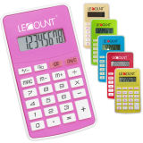 8 Digits Dual Power Pocket Calculator with Various Optional Colors (LC330)