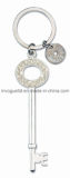 Customized Zinc Alloy Key Chain with Diamond for Souvenir