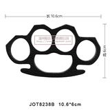 Martial Art Brass Knuckle 10.6cm Black