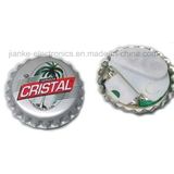 LED Light Flashing Bottle Cap Badges with Logo Printed (3569)