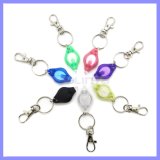 Christmas Gift Logo Customize Cr2016 Color Key Rings LED Keychain Lanyard Flalshlight Mini Lamp Torch (LED130)