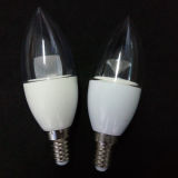 C37 LED Bulb Plastic Housing with Heat Sink