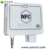 3.5mm 4-Pole Audio Jack Nfc Mobile Mate Card Reader