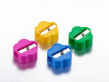 Simple Cheap Pencil Sharpener in Plastic Jar