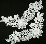 Polyester Water Soluble Flower Lace