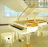 Chloris Beautiful Custom Crystal Grand Piano