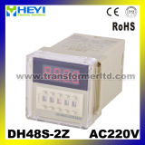 220V Time Relay Digital Timer Relay Dh48s-2z