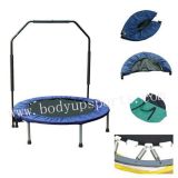 Sunny Health & Fitness 40-in. Foldable Trampoline with Bar