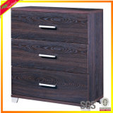 High Quality 3-Drawer Wooden Low Storage Cabinet (G12-012)