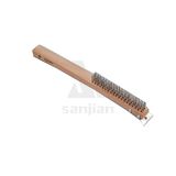 The Newest American Style Steel Wire Brush with Wooden Handle, Brush Wire Brush Brass Wire Brush (SJIE3021)