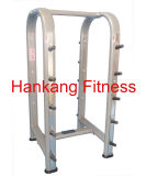 Gym Equipment, Fitness, Body Building, Hammer Strength, Horizontal Barbell Rack (HP-3059)