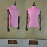 PU Wrapped Male Torso Mannequin in Hot Sale