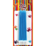 Blue Birthday Party Cake Candles (GSC0016)