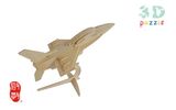 3D Wooden Simulate Models Plane Model F16 Fighterplane