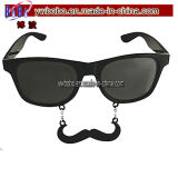 Mustache Sunglasses Way Farer Style UV 400 Black Party Toy (PG2054)