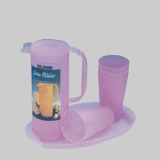 Plastic Water Pot With Cups (AF-309)