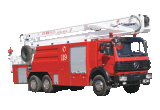 Multi-Function Hydraulic Aerial Platform Fire Truck (25M)