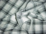Spandex Polyester Rayon Silver Yarn Fabric