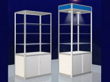 Acrylic Floor Mounted Display Shelf (XD032)