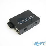 10/100/1000m Auto-Negotiation Fiber to Ethernet Media Converter Multi Mode Dual Fiber 1310nm 2km