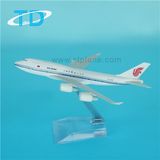 B747-400 Metal Craft Passenger Jet Engine Aircraft Model