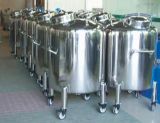 Mirror Polished 4 Legs Conical Bottom Beverage Mixing Tank