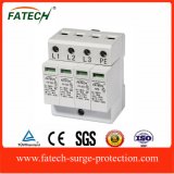 china electrical safety equipment OEM lightning 3phase 3P+N surge protective device spd 20KA
