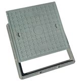 Supply En124 400X400mm Square Composite Manhole Cover