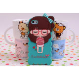 Wholesale 3dcartoon Silicon Bumper Phone Case for iPhone 4G/5g/6g