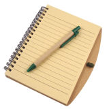 Recycle Paper Note Book/Note Pad With Pen (HM-095)