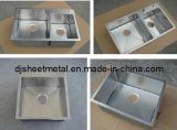 Square Stainless Steel Kitchen Sink by Hand Made