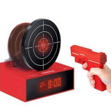 Christmas Toy, Toy Gift, Plastic Funny Toy, Novelty Toy, Christmas Gift, Gun Alarm Clock