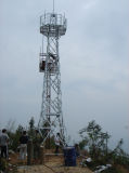 Four Legged Lattice GSM Angle Steel Communication Tower