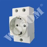 German Style DIN Rail Socket (WS-CAP20)