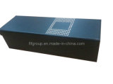 New Design Black Color Stock PU Wine Box (FG8016)