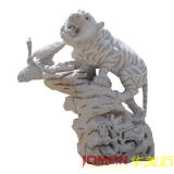 Garden Stone Granite Tiger Carving (XMJ-TG02)