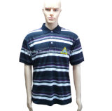 Cheap Dry-Fit Striped Polo Shirt for Man