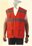 CE 100% Polyester Knitting Reflective Big Buoyancy Swimming Safety Vest (RC105)