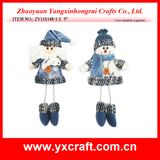 Christmas Decoration (ZY11S148-1-2) Christmas Denim Santa