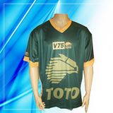 100% Polyester Man's Short Sleeve Motor Wear