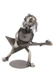 Metal Art Craft Guitar Player Figurine