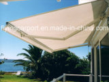 Manual/Motorized Garden Double Sided Awning / Freestanding Open Car